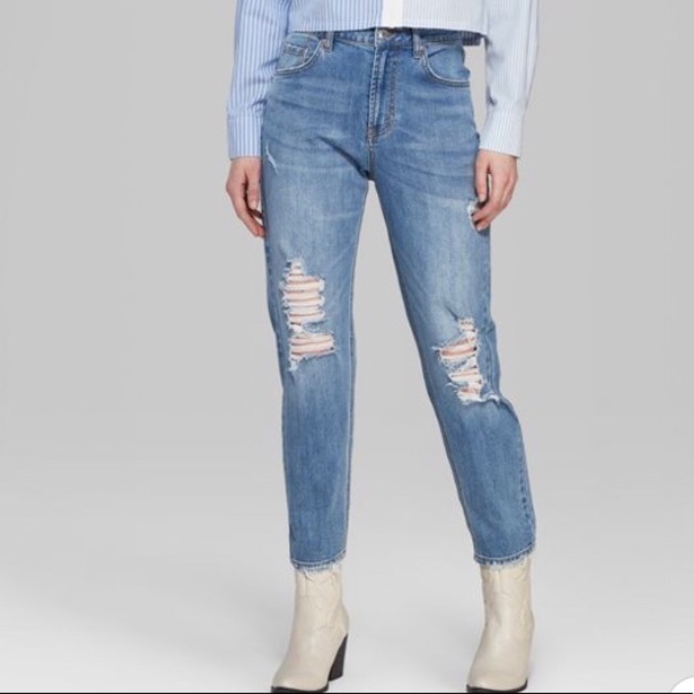 Wild Fable High rise mom jeans
